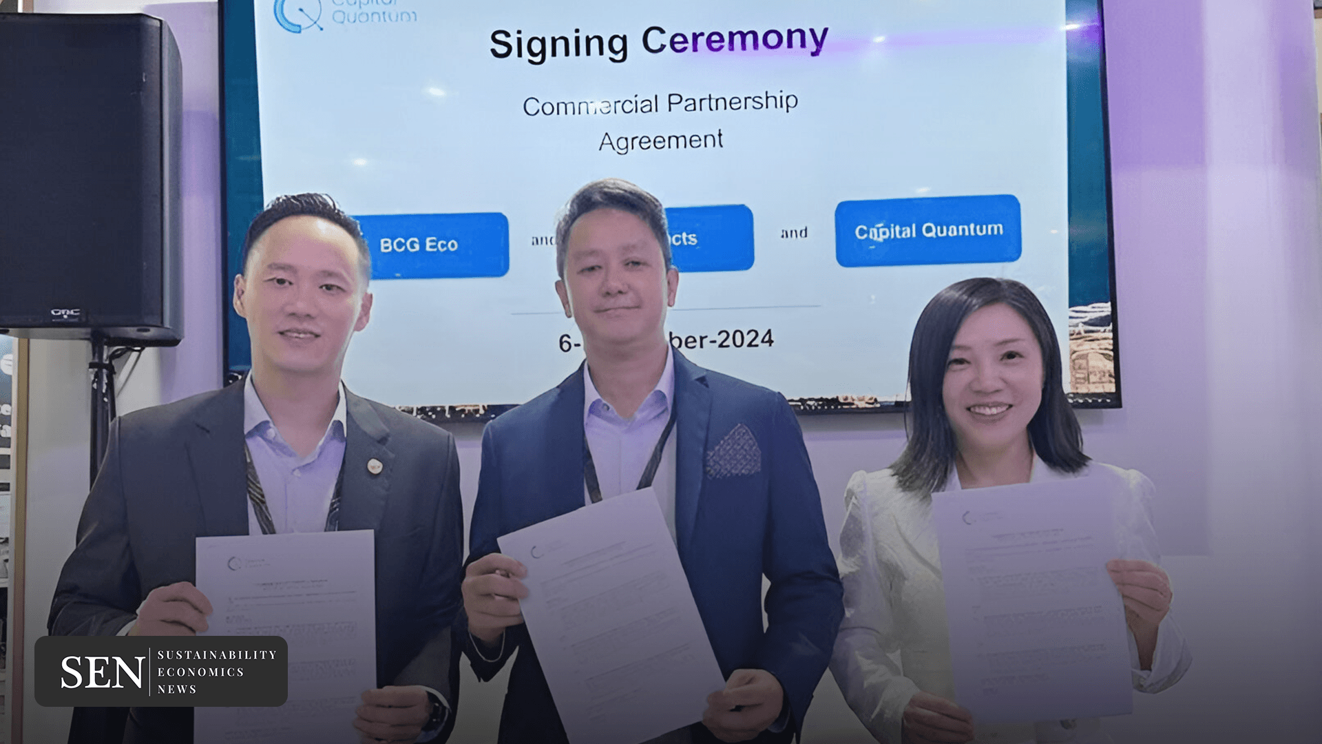 BCG Eco Partners with Capital Quantum and Corects to Boost Carbon Credit Projects