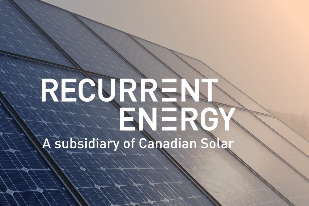 Recurrent Energy Secures $500 Million Investment from BlackRock's Climate Infrastructure Fund