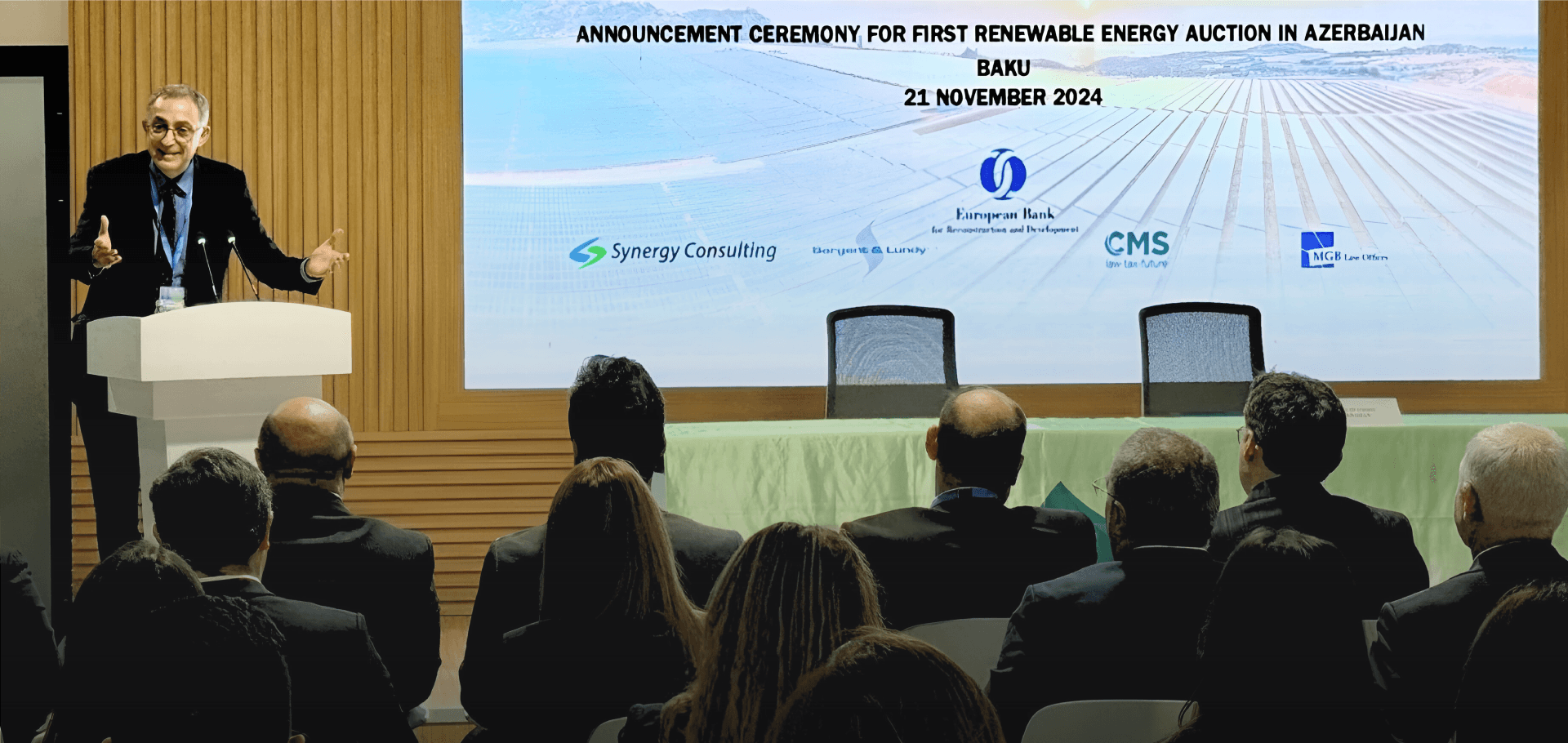 Azerbaijan Completes First Renewable Energy Auction with EBRD Support