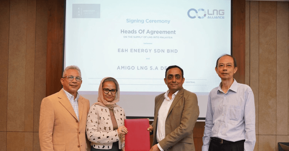 Amigo LNG Announces 20-Year Agreement to Supply LNG to E&H of Malaysia