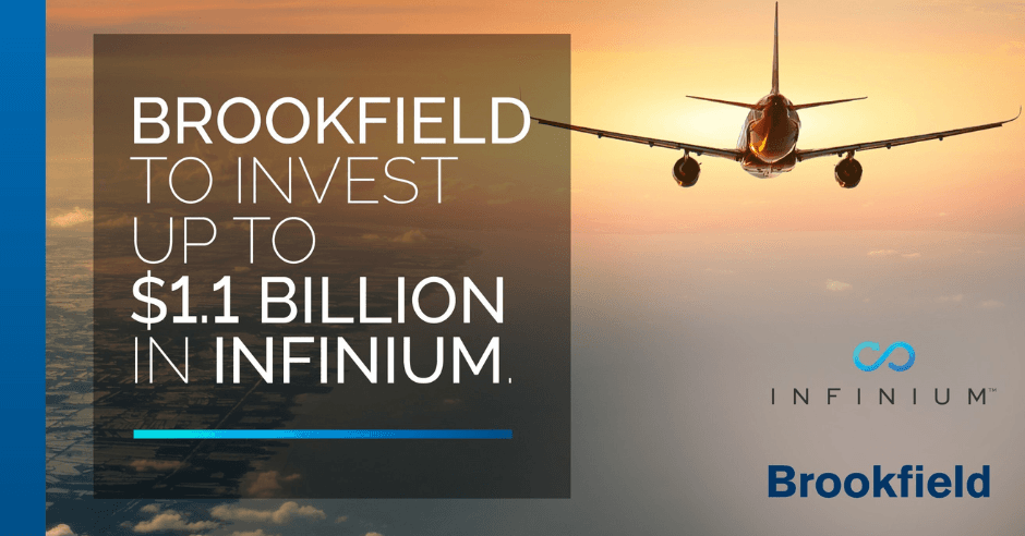 Brookfield Asset Management to Invest Over $200 Million in Infinium's Sustainable Aviation Fuel Platform