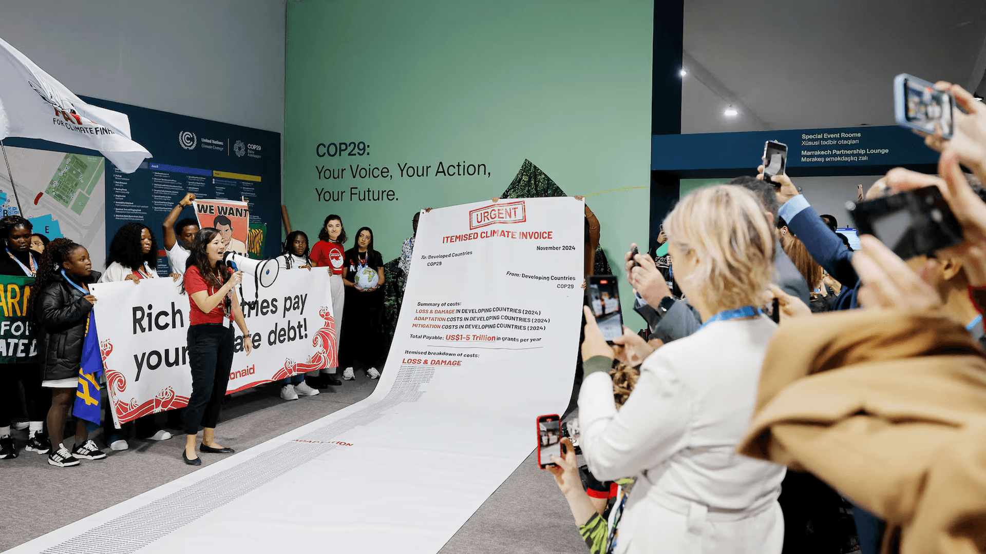 COP29: Developing Countries Need $1 Trillion per Year for Climate Action