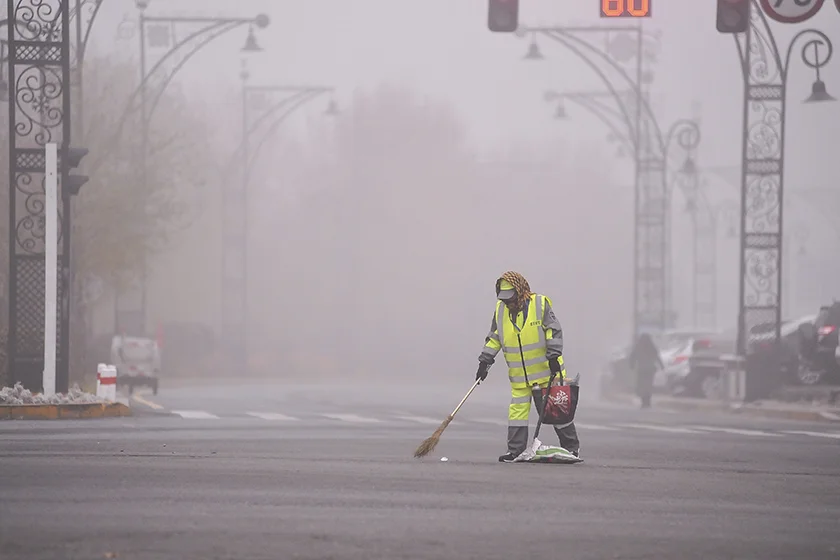 Heavy fog in China braces for transport disruptions during New York