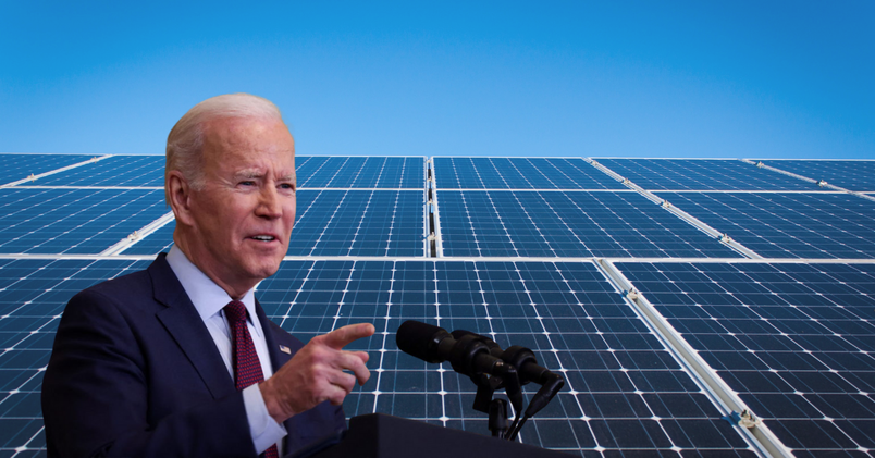 US solar panel makers at odds with Biden administration over tariff delay on imports