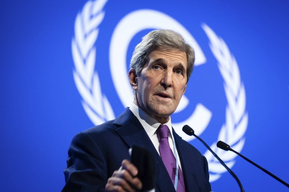 US elections will be significant for global climate fights, Kerry says at DAVOS