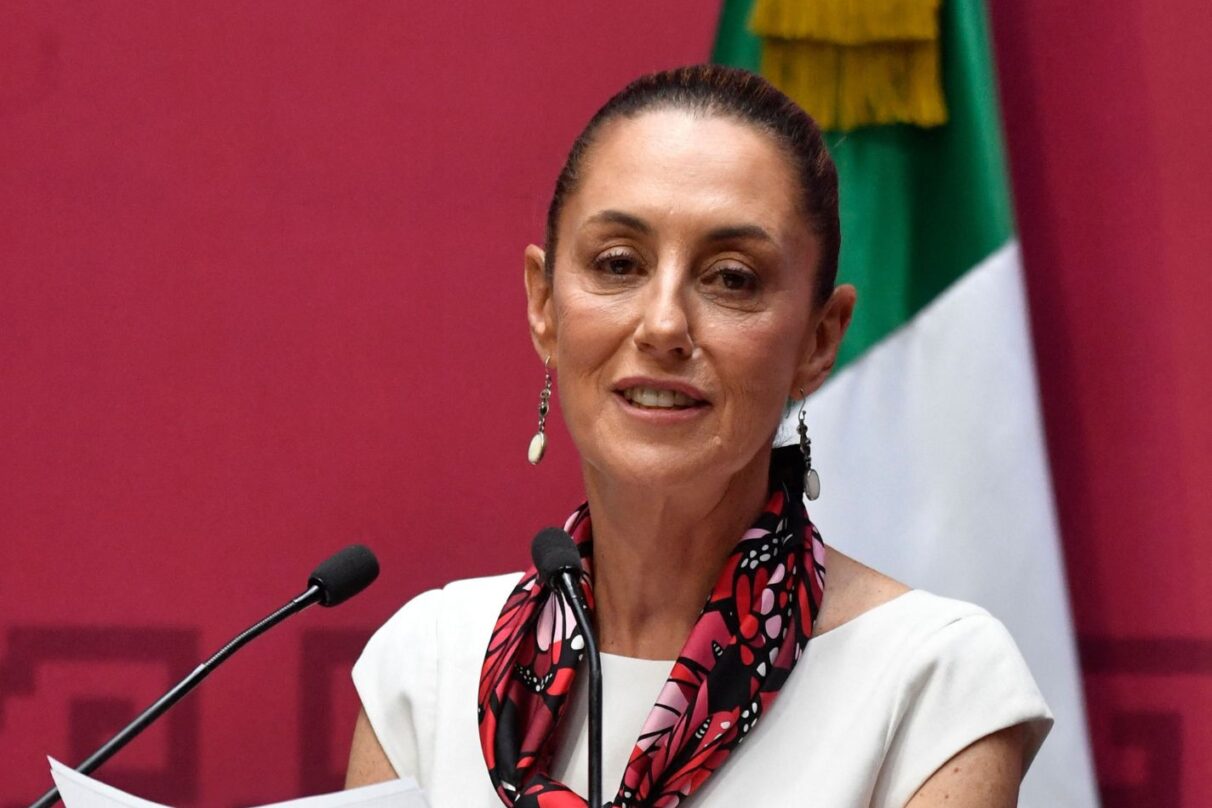 The frontrunner for Mexico's presidency, Claudia Sheinbaum