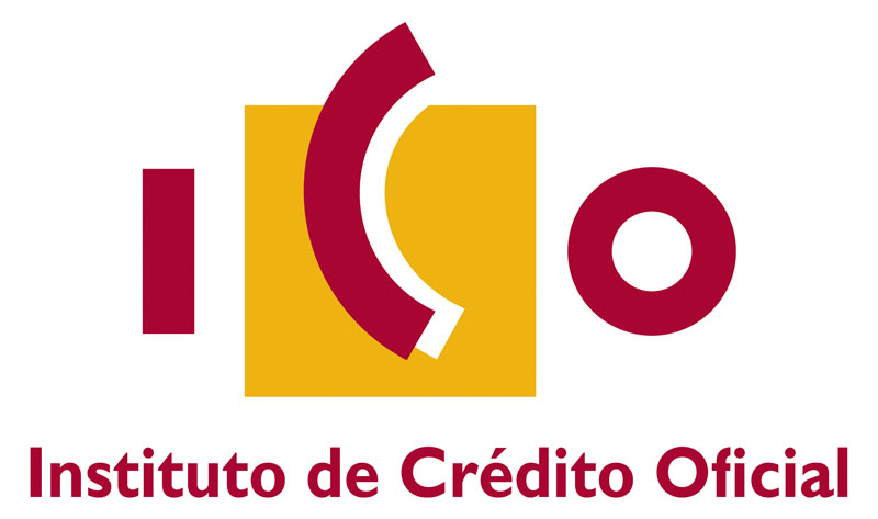 The logo of the Instituto de Crédito Oficial (ICO), a Mexican financial institution.