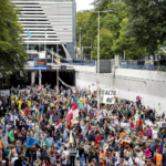 climate-activists-block-major-highway-in-the-hague-amid-police-strike