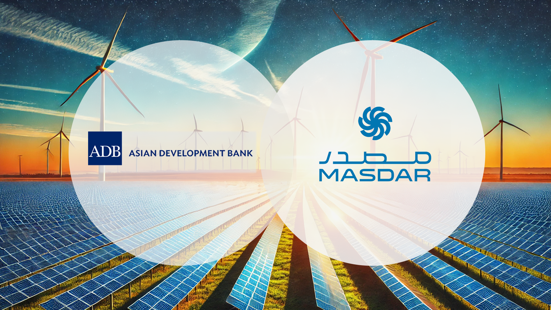 ADB Masdar solar energy Azerbaijan