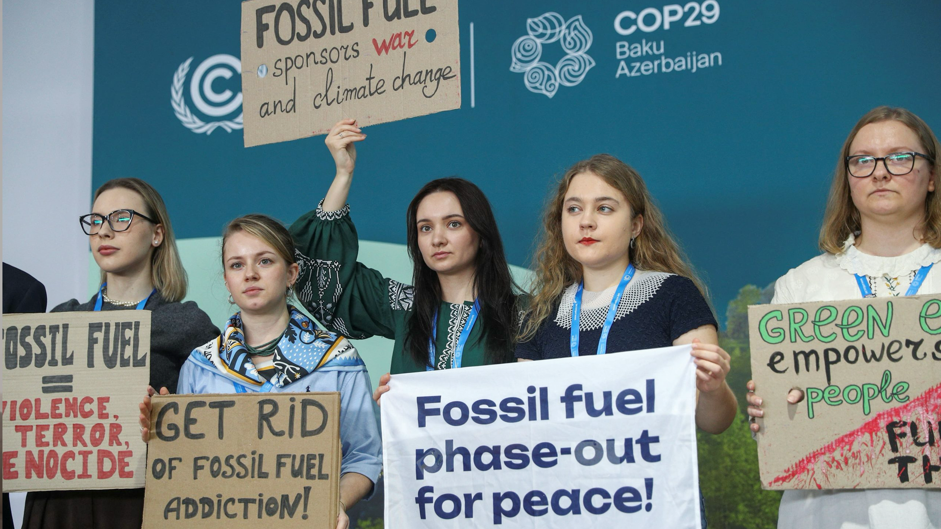 COP29 fossil fuel pledge climate negotiations