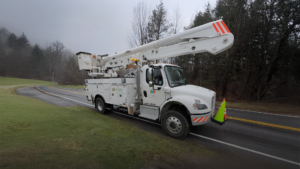 Avangrid hybrid trucks sustainability fleet electrification