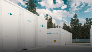 Image of a generic energy storage unit to represent the Westside Canal Battery Storage.